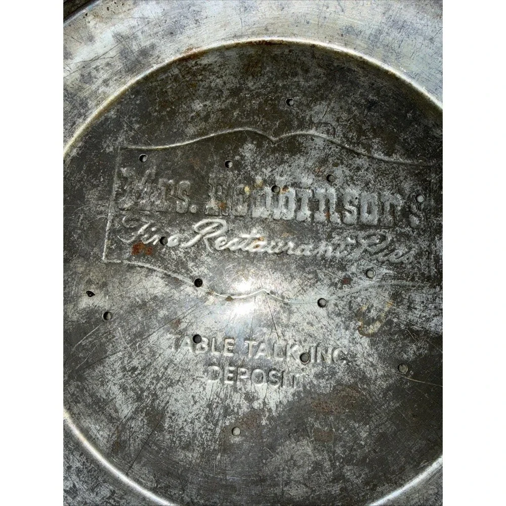 Lot Of5 Vintage Aluminum Pie Pans Pasano Mrs Robinson Ranch House Bake King 5490